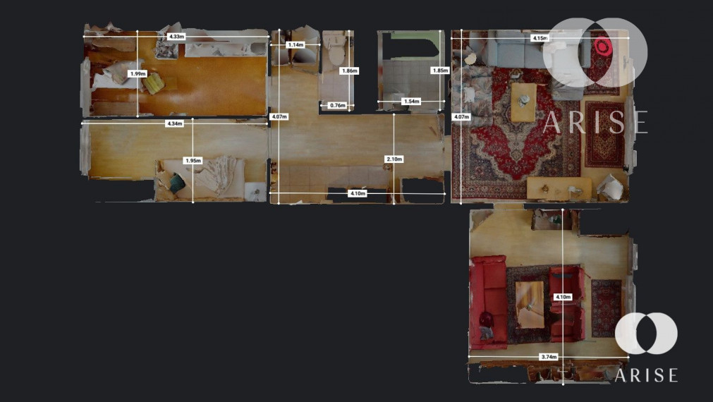 PREDANÉ!!! 3 izbový byt Bratislava-Petržalka.