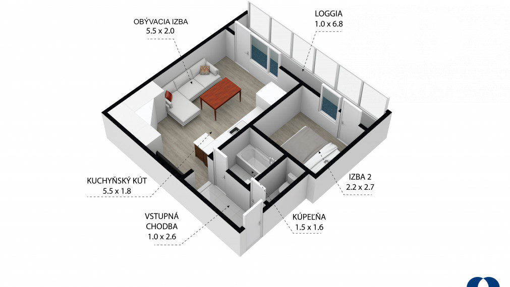 !!! PREDANÉ !!! Hľadáme nového majiteľa, ktorý ocení výhody tohto bytu!