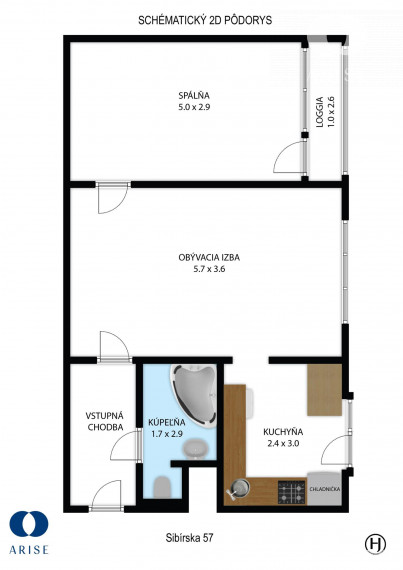 PREDANÉ !!! 2i byt v príjemnej lokalite.