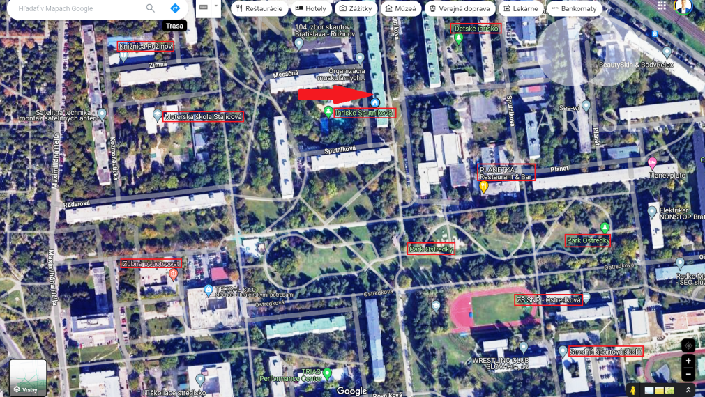 PREDANÉ! 1 izbový byt v Ružinove- Ostredky