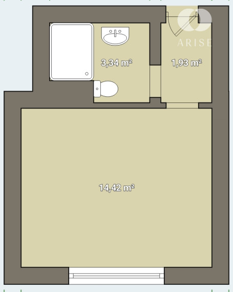 PREDANÉ !!!  Garsónka na predaj, Vilova ul. Petržalka.